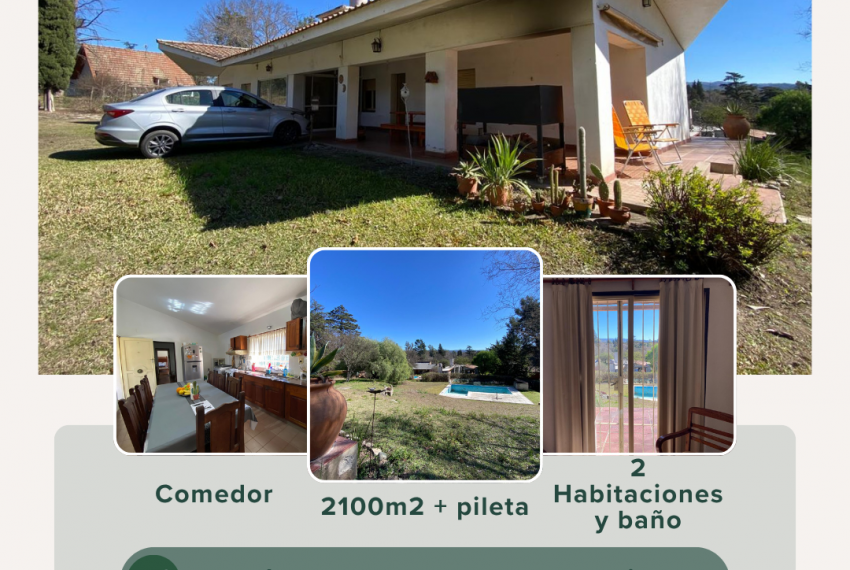 Post instagram venta de casa monimalista coporativa amarila